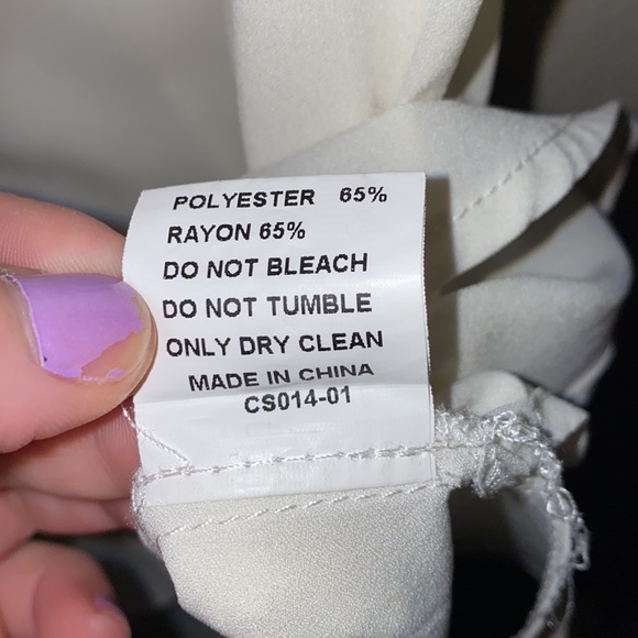 Comme USA lace button down blouse - Picture 10 of 11